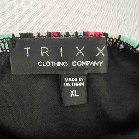 TRIXXI Women’s stripped spaghetti strap sweetheart neckline size XL - Picture 3 of 12
